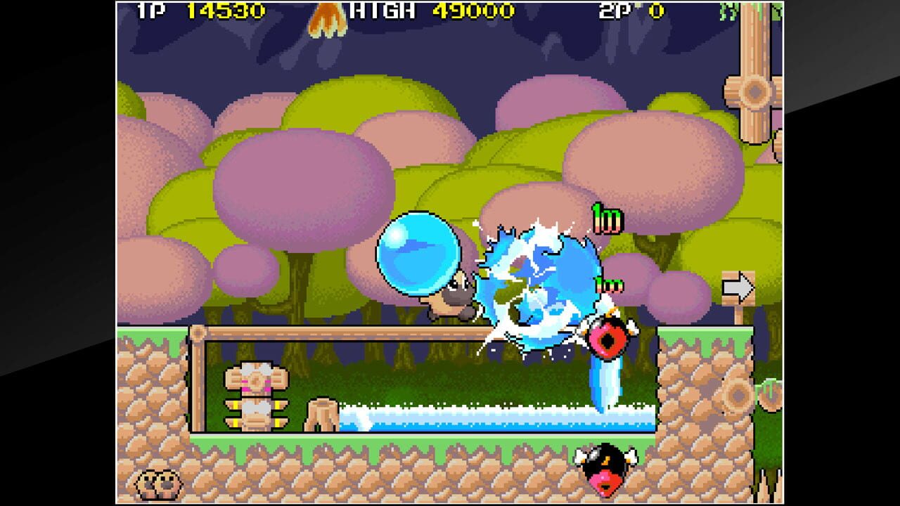 Arcade Archives: Liquid Kids — Screenshot 1