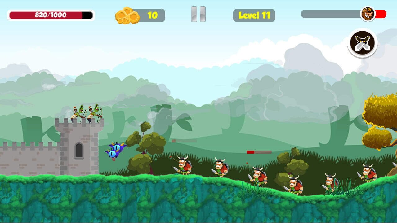 Cartoon Tower Defense — Screenshot 1