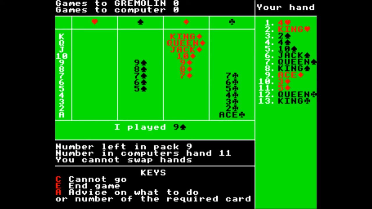 9 Classic Card & Board Games: No. 2 — Screenshot 2