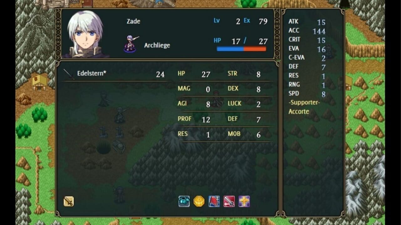 Capture 1 de Vestaria Saga II: The Sacred Sword of Silvanister
