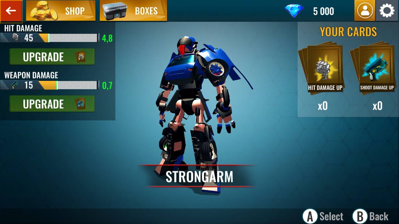 Robot Car War: Transform Battle Machines — Screenshot 1