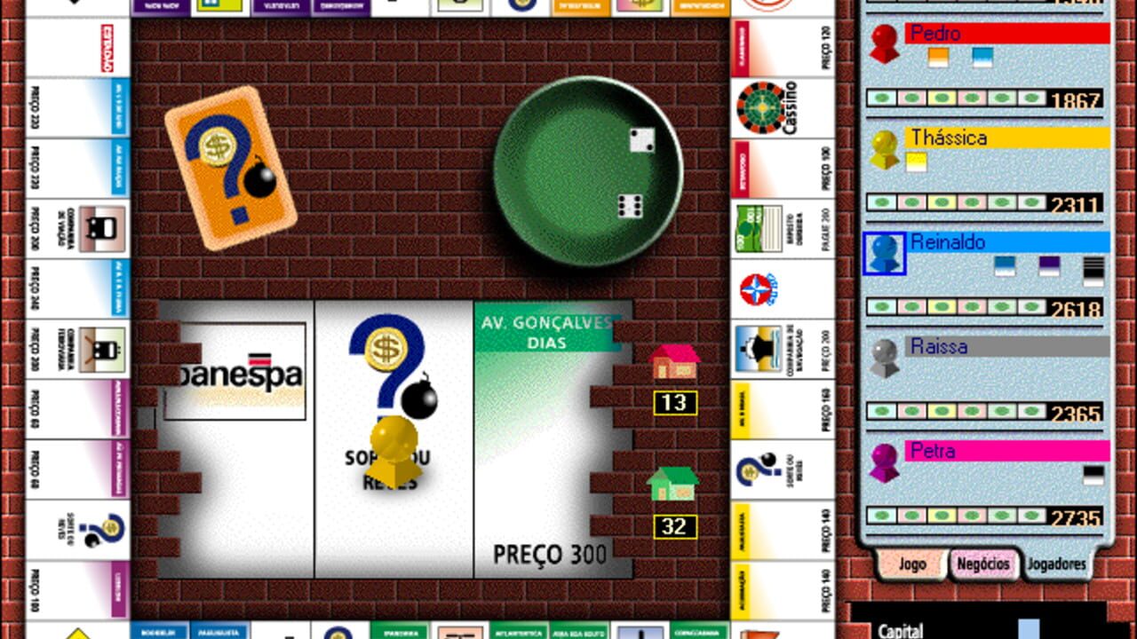 Banco Imobiliário 2000 Screenshot 1