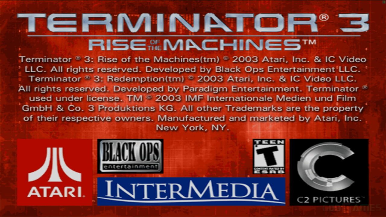 Terminator 3: Rise of the Machines