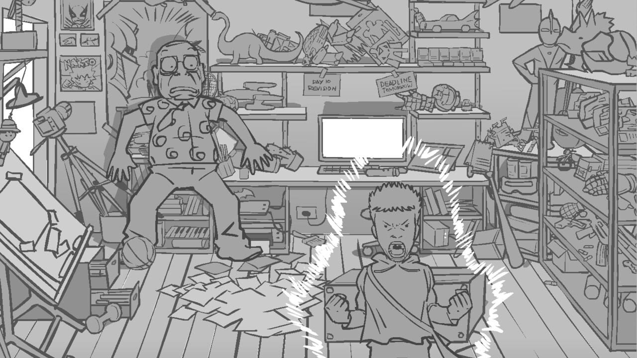Whack Your Boss: Superhero Image