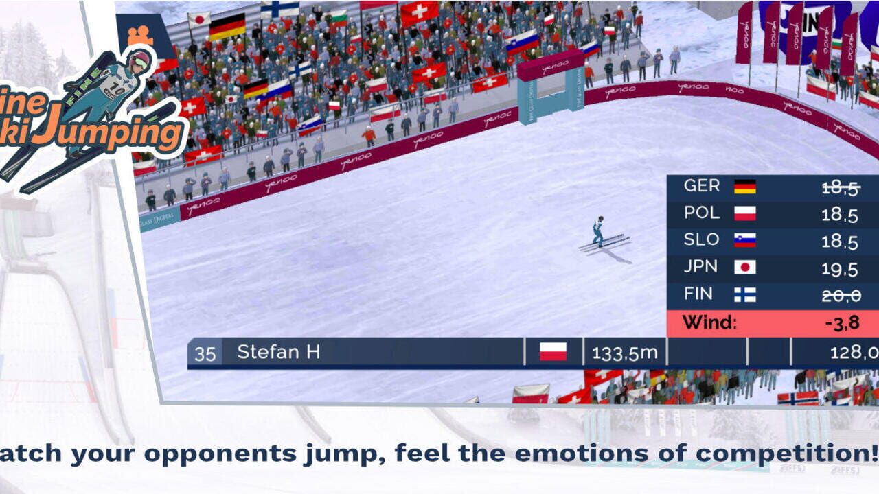 Fine Ski Jumping — Screenshot 2