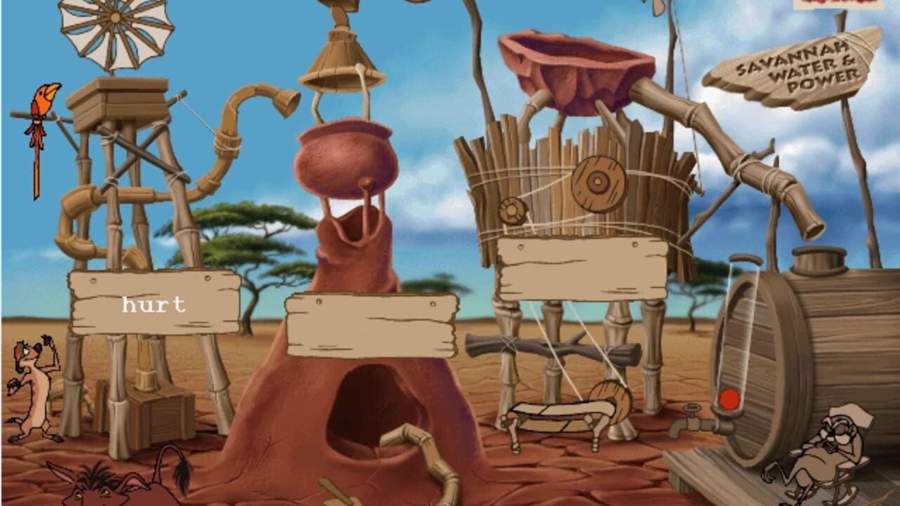 Disney's Adventures in Typing with Timon & Pumbaa — Screenshot 3