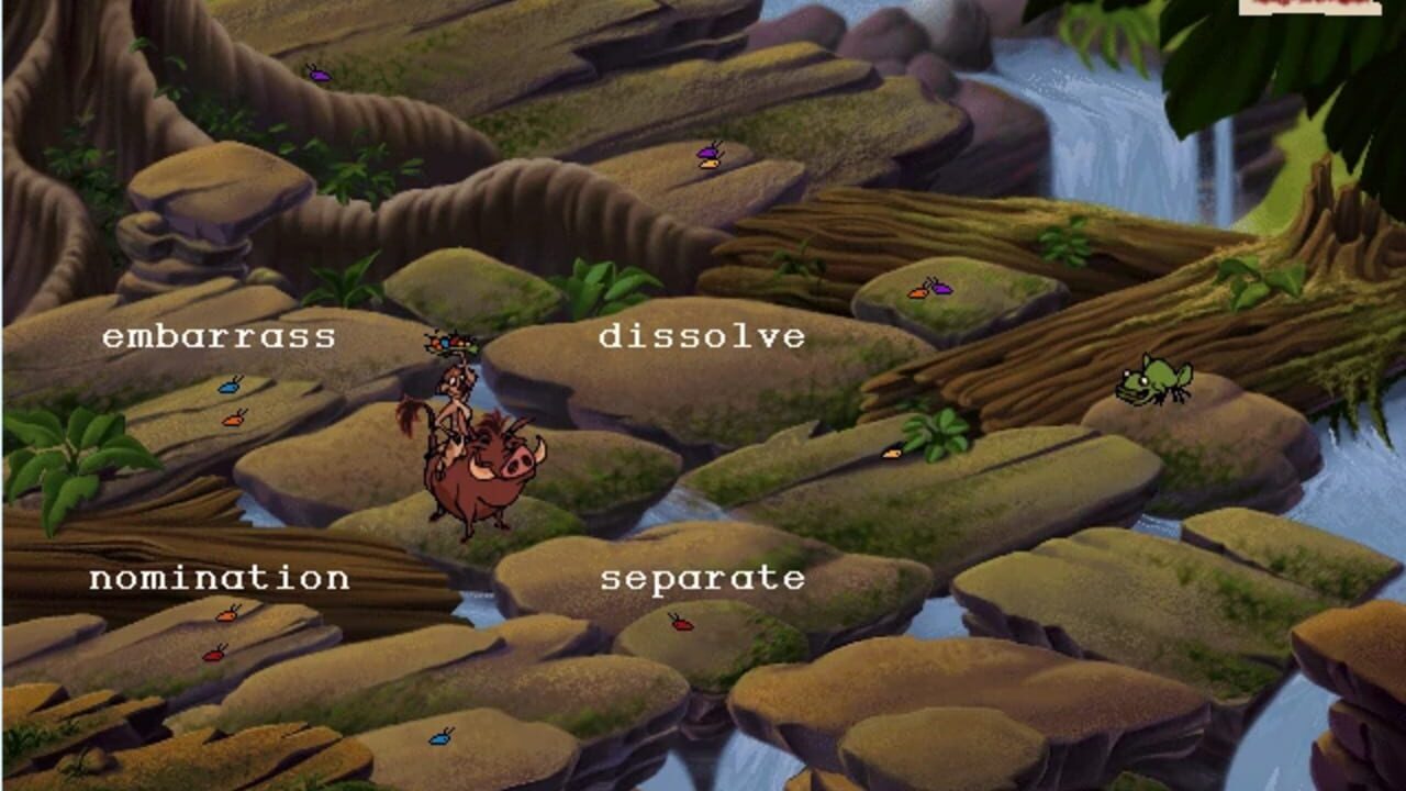 Disney's Adventures in Typing with Timon & Pumbaa — Screenshot 4