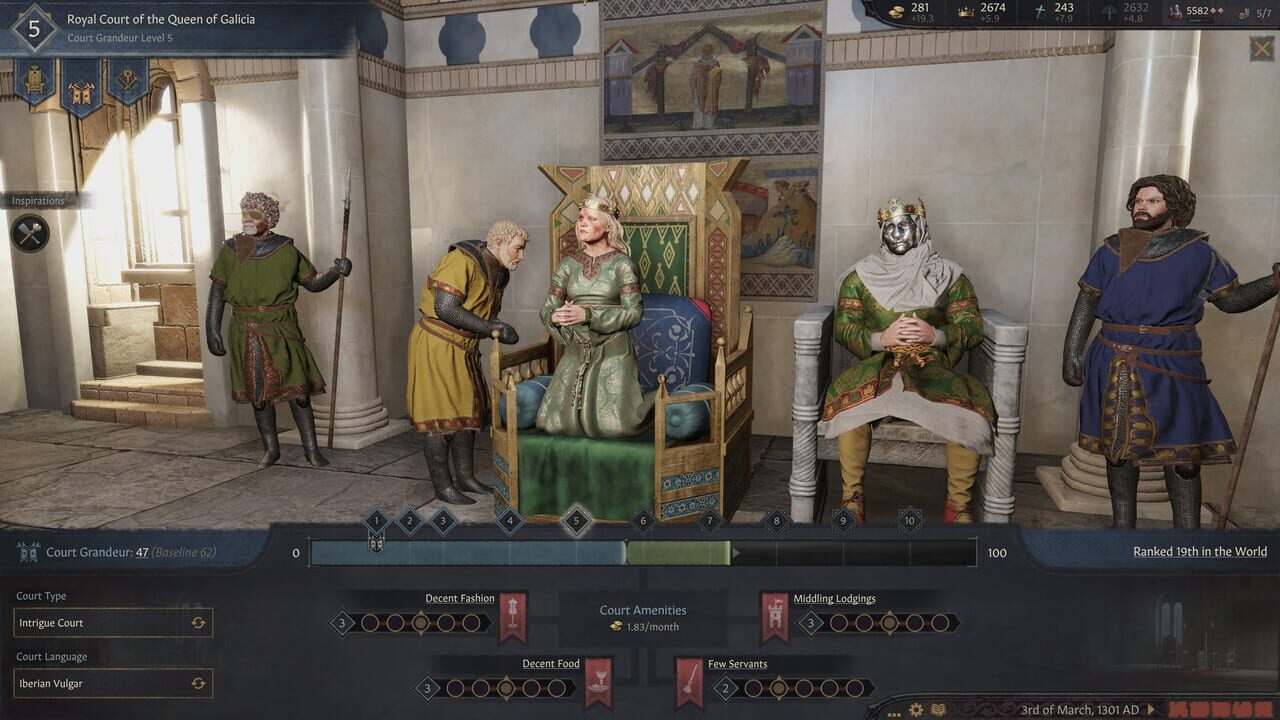 Crusader Kings III: Royal Court Image