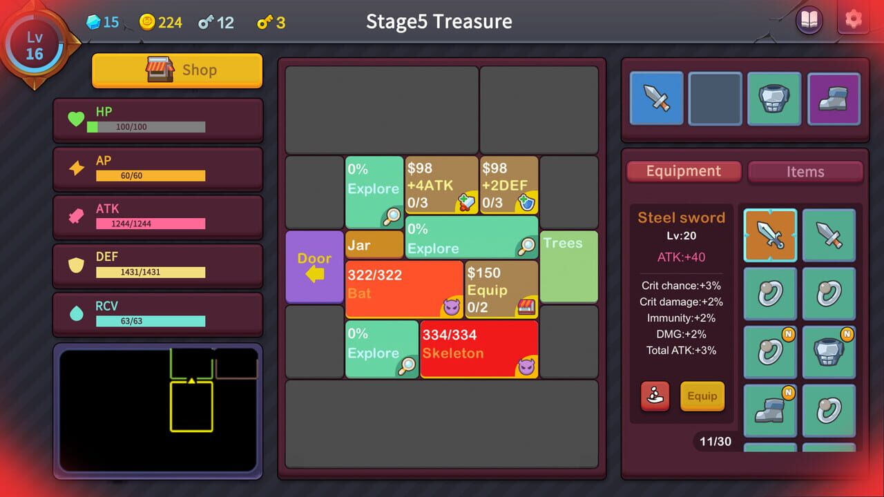 Minimal Dungeon RPG Image