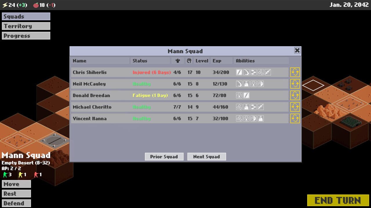 Screenshot de Mars Tactics