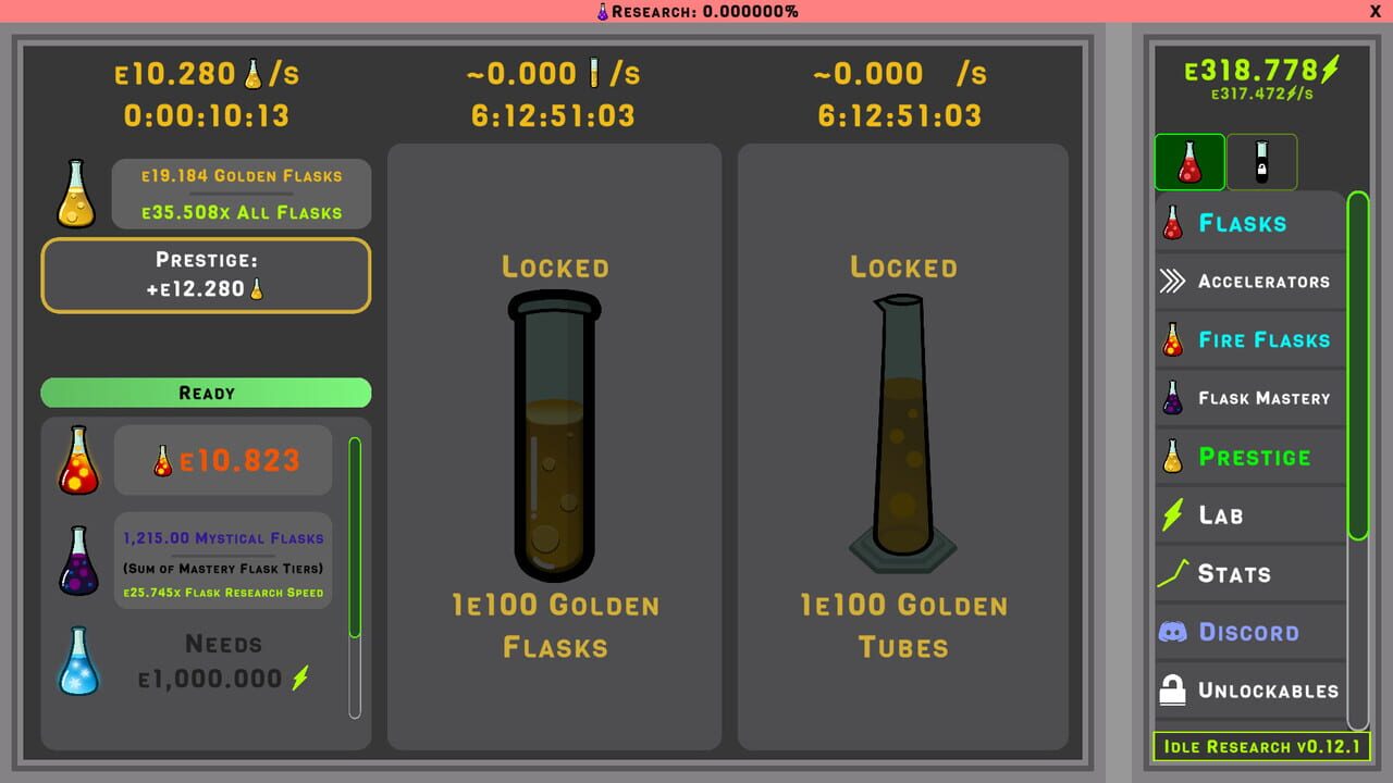 Idle Research — Screenshot 4