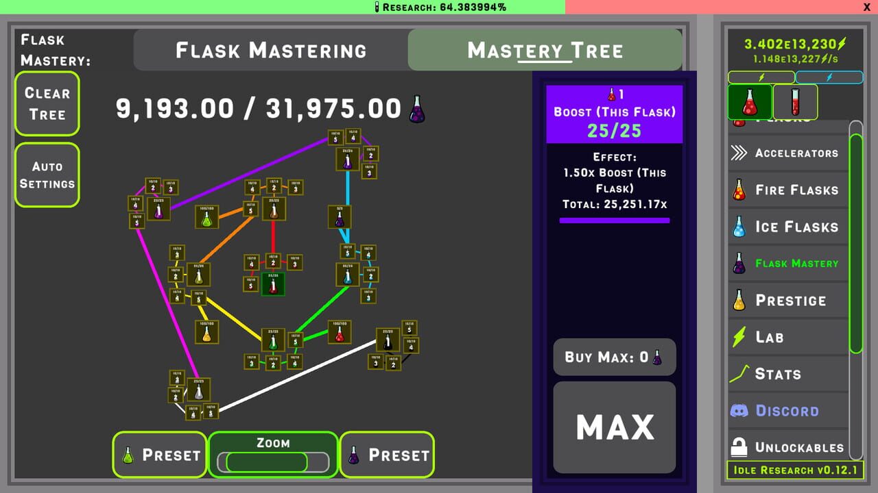 Idle Research Screenshot 1