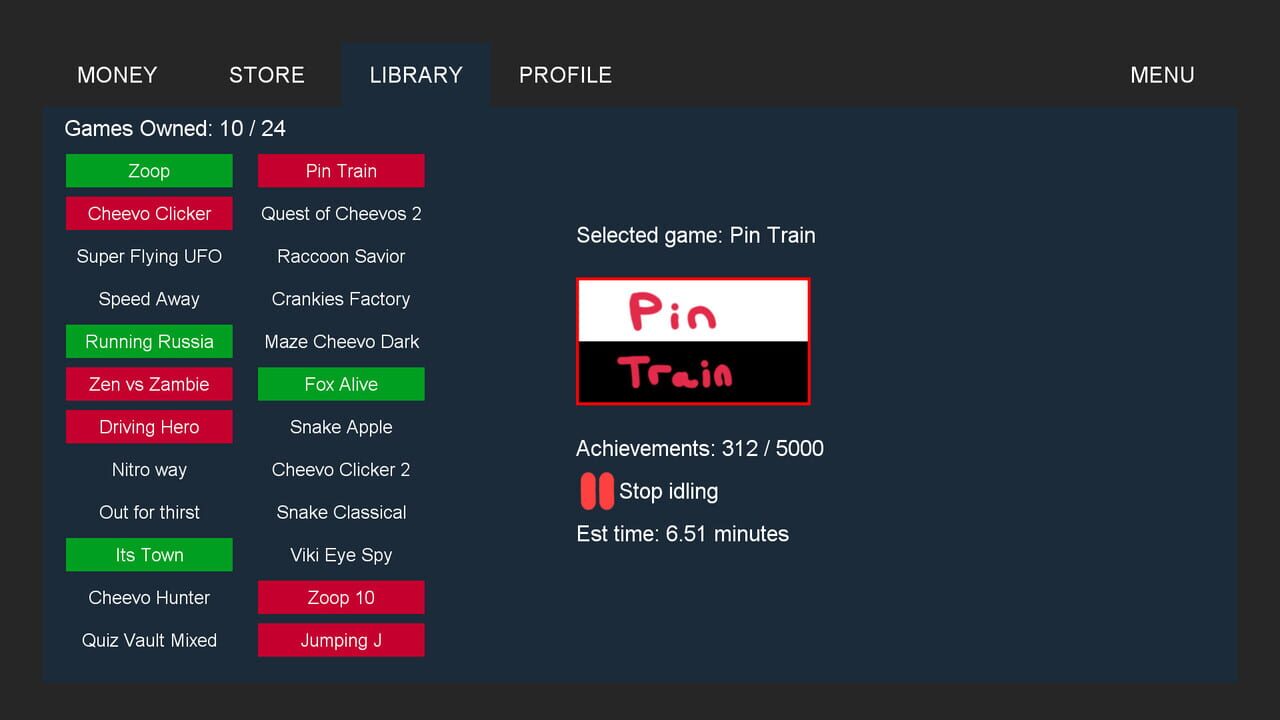 Achievement Simulator — Screenshot 2