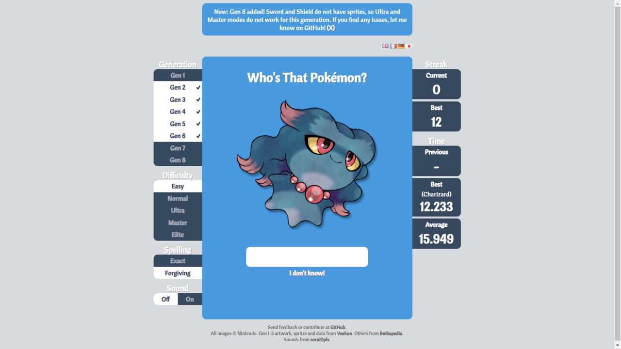 Who's That Pokémon? Image