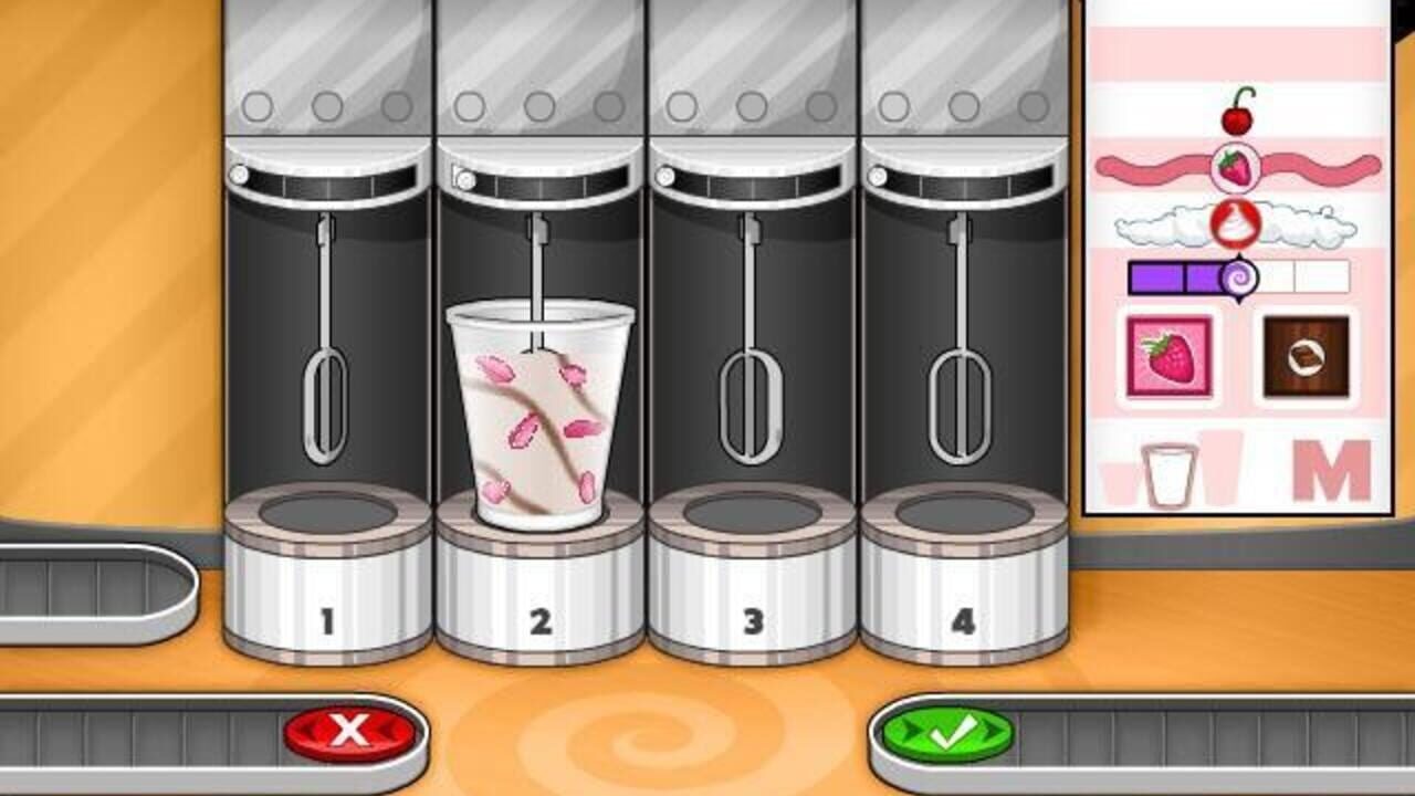 Papa's Freezeria Screenshot 1