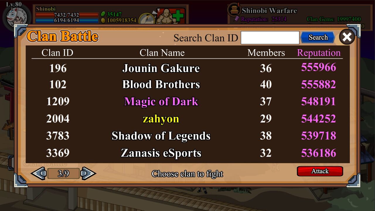 Shinobi Warfare — Screenshot 2