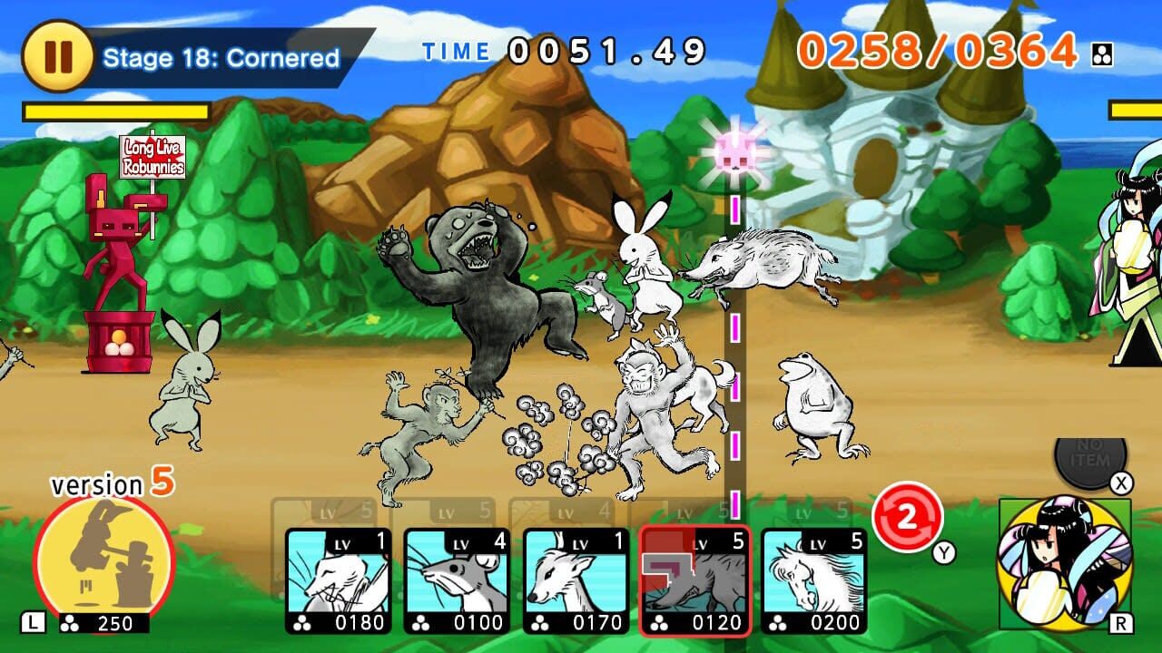 Choju Giga Wars — Screenshot 2