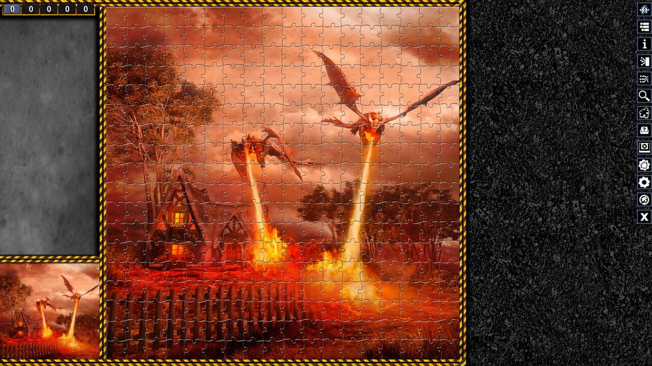 Pixel Puzzles: Illustrations & Anime - Jigsaw Pack: Dragons 2 Image