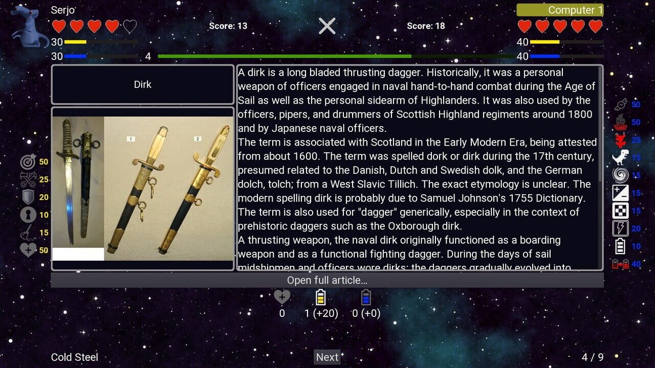 I've Seen Everything: Cold Steel Image