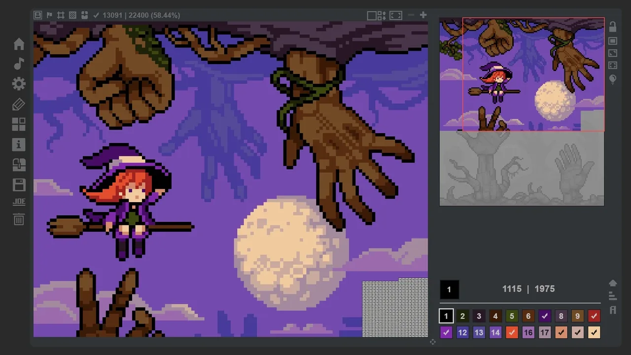 Coloring Game 4: Halloween screenshot 2