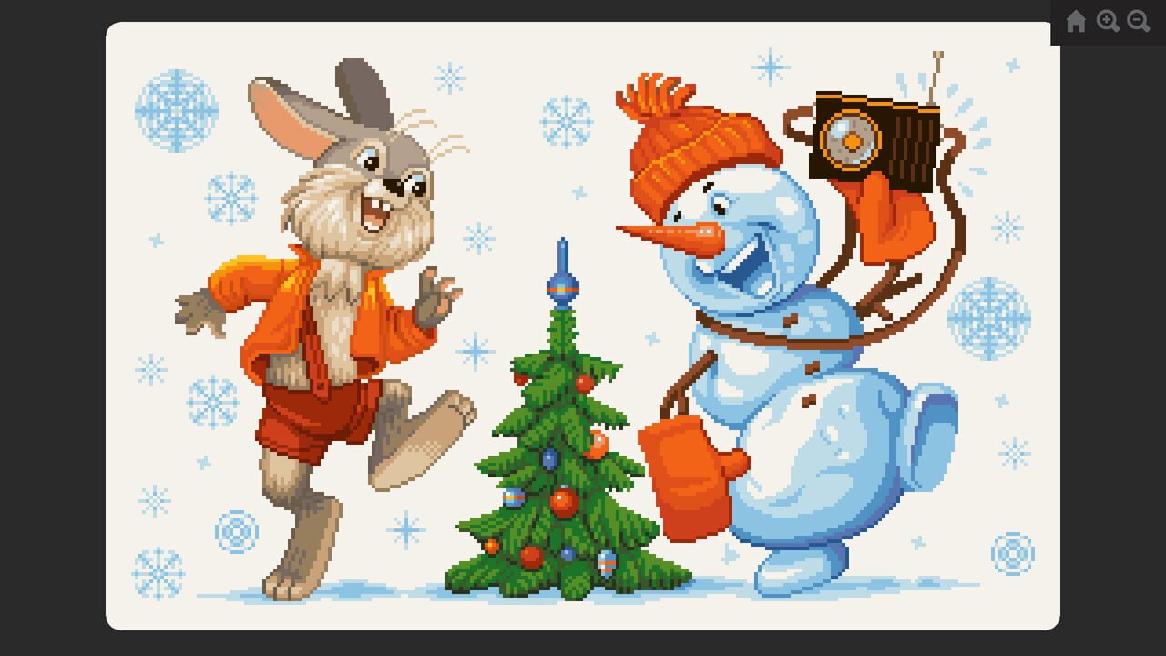 Coloring Game 4: Winter — Screenshot 4