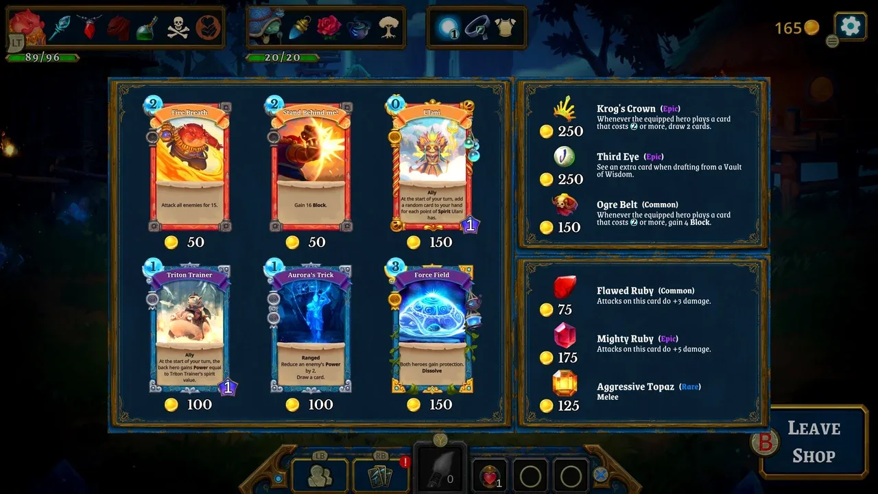 Roguebook: Deluxe Edition screenshot 3