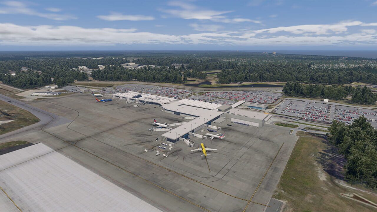 X-Plane 11: Verticalsim - KMYR: Myrtle Beach International Airport XP — Screenshot 4