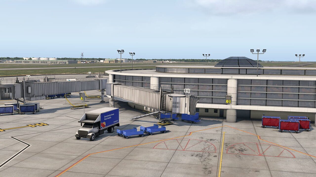 X-Plane 11: Verticalsim - KMSY: New Orleans International Airport XP Image