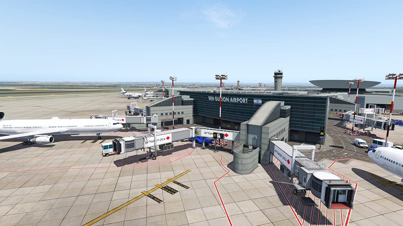 X-Plane 11: Aerosoft - Airport Ben Gurion Image