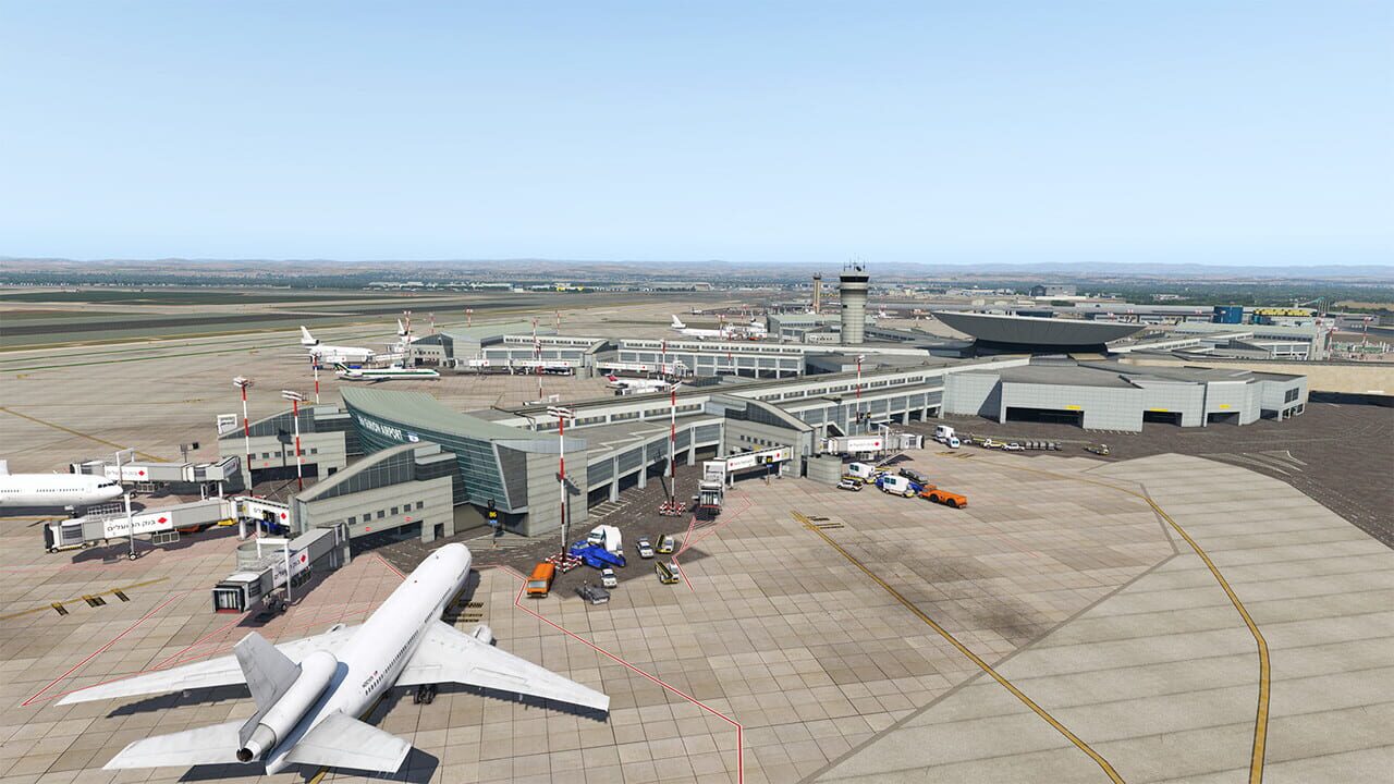 X-Plane 11: Aerosoft - Airport Ben Gurion Image