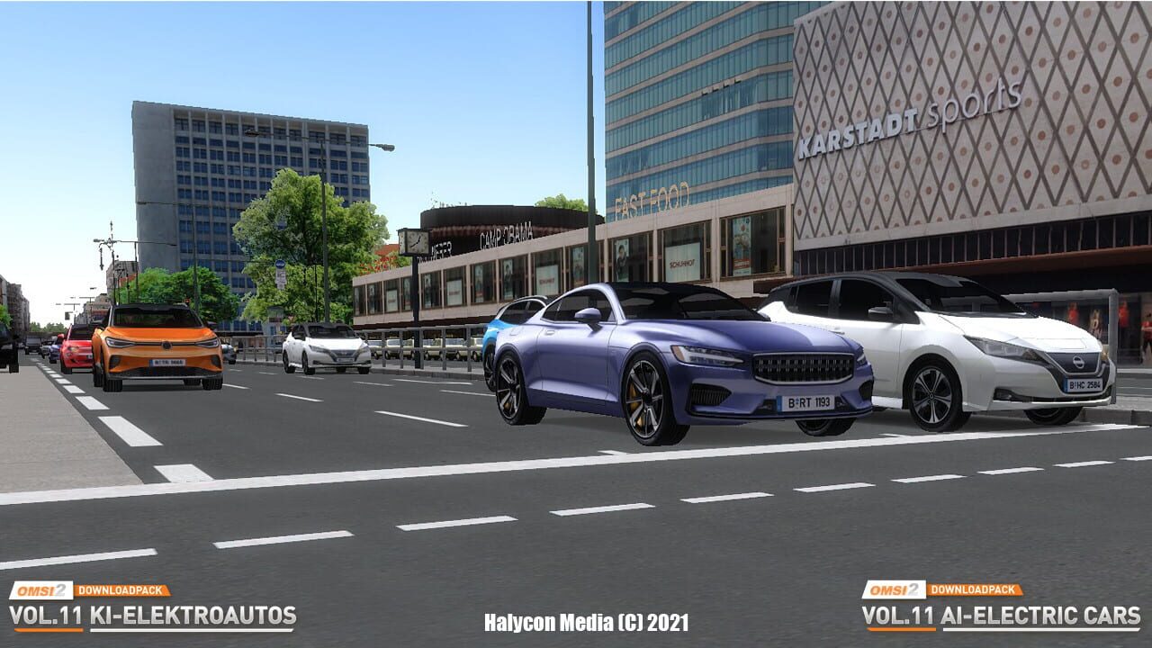 OMSI 2: Downloadpack Vol.11 - AI-Electric Cars Image