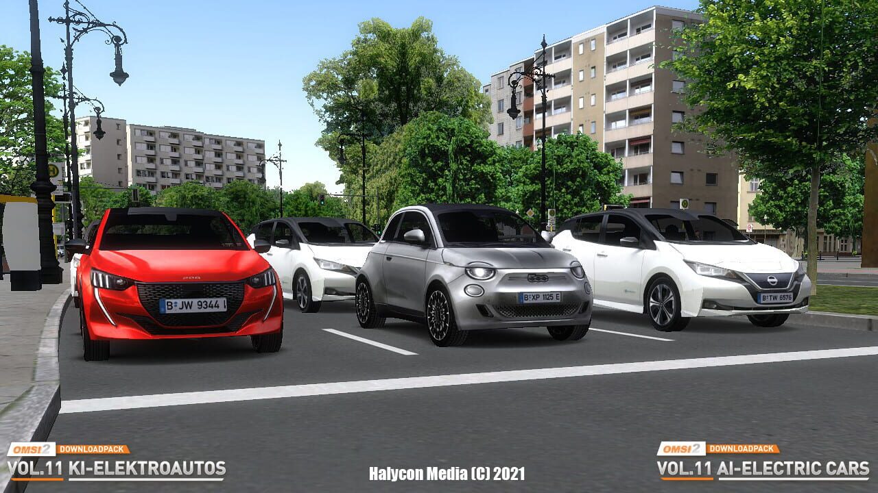 OMSI 2: Downloadpack Vol.11 - AI-Electric Cars Image