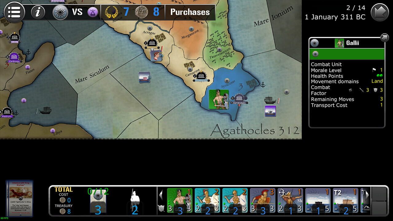 Wars Across the World: Agathocles 312 Image