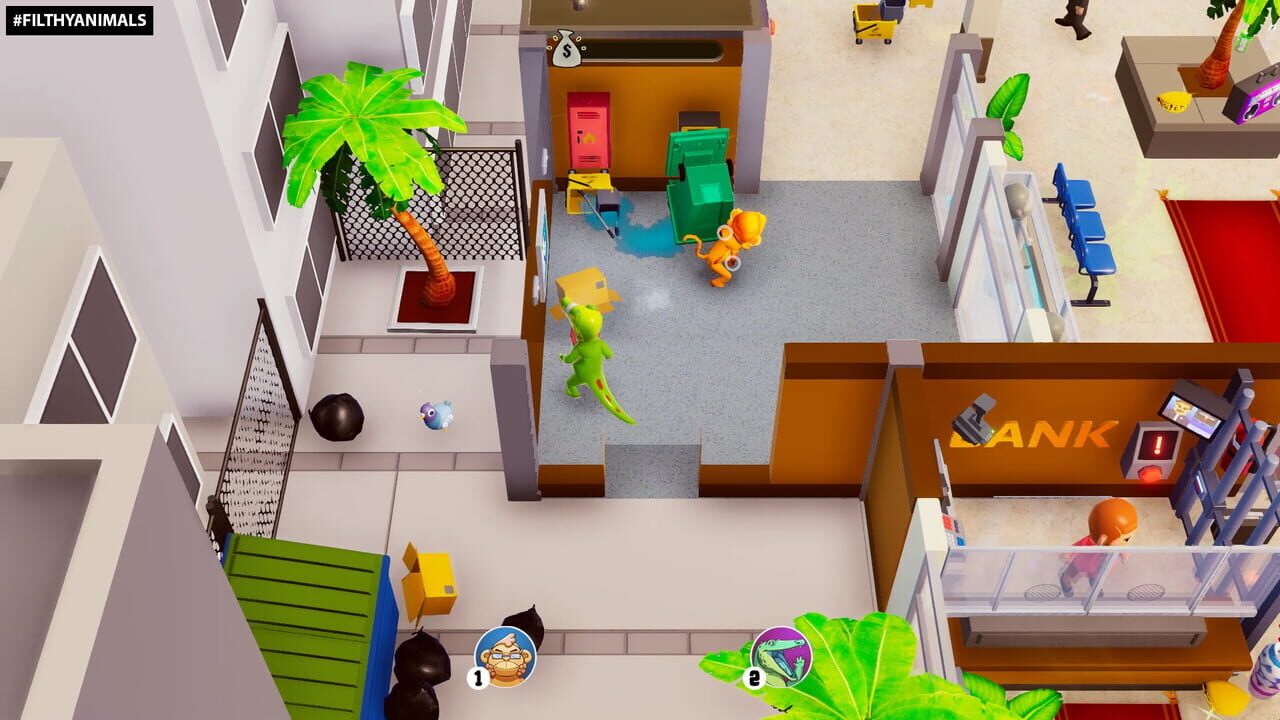 Filthy Animals: Heist Simulator Image