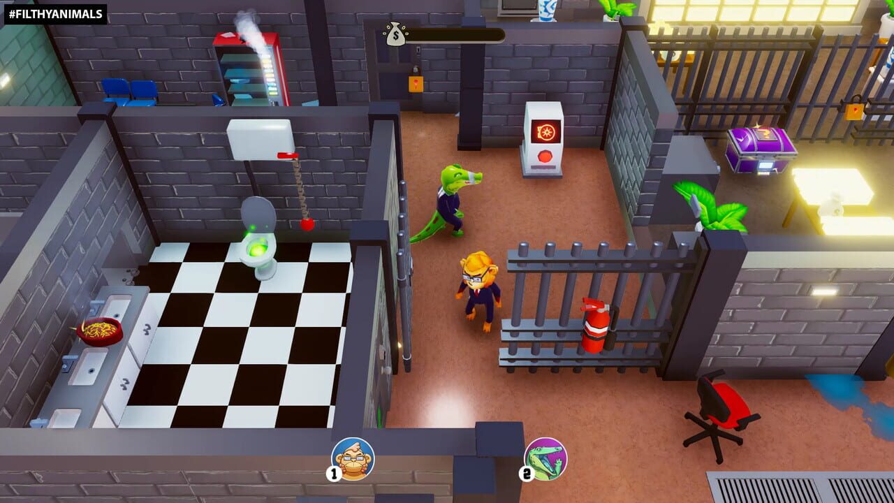 Filthy Animals: Heist Simulator Image