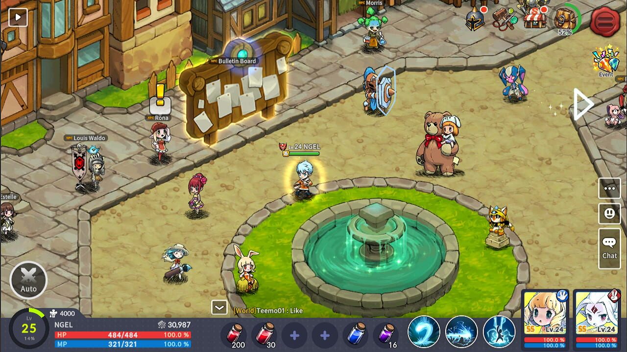 Devil Book: Hand-Drawn Action MMO — Screenshot 1
