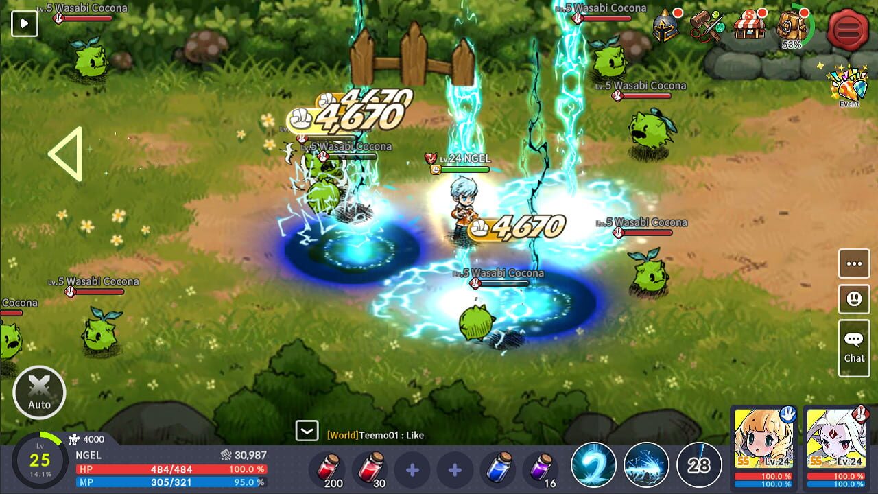 Devil Book: Hand-Drawn Action MMO — Screenshot 4