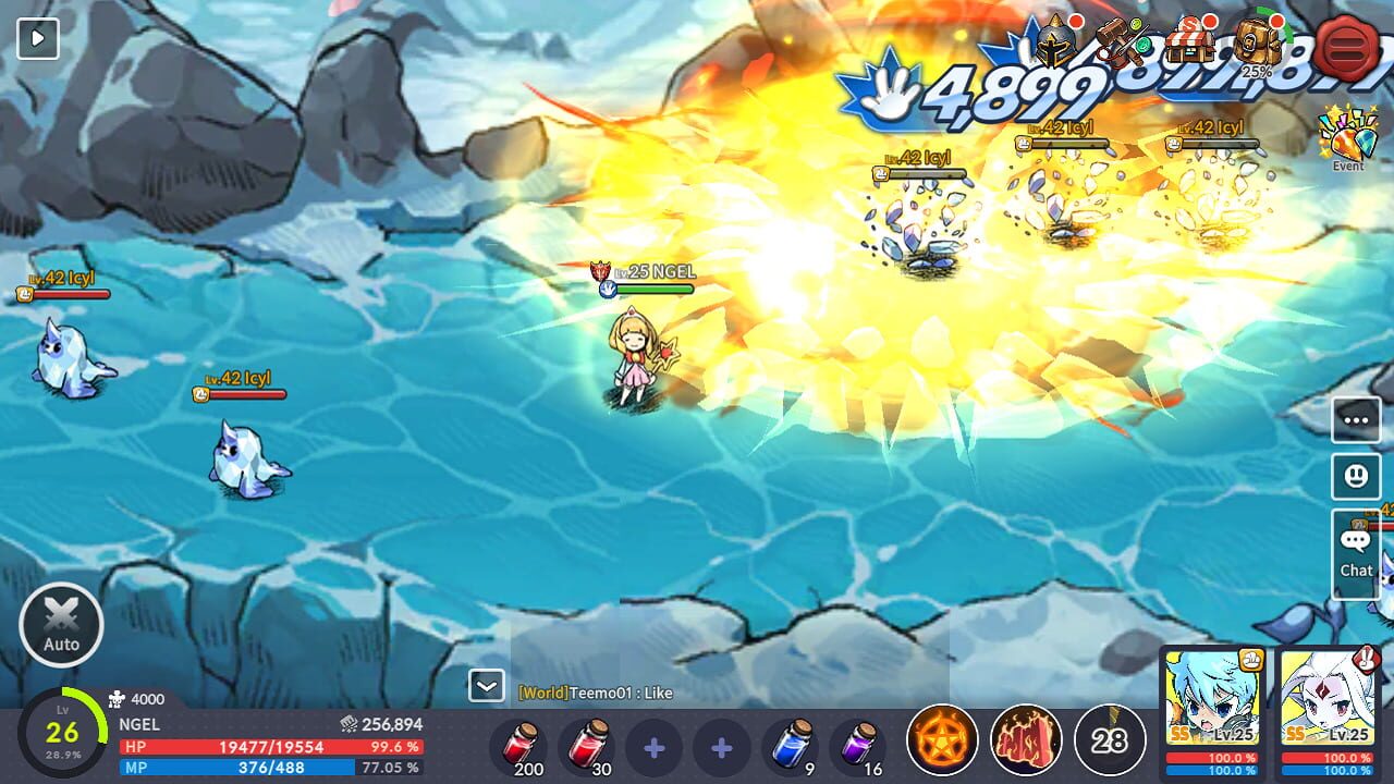 Devil Book: Hand-Drawn Action MMO — Screenshot 5