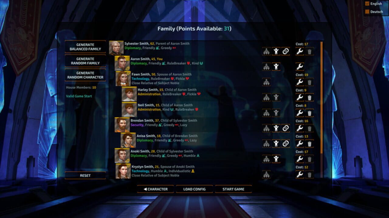 Star Dynasties Bloodlines — Screenshot 1