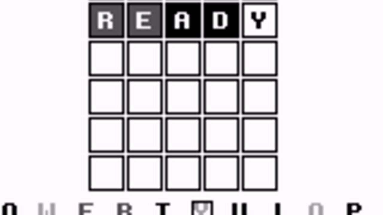 GameBoy Wordle — Screenshot 2