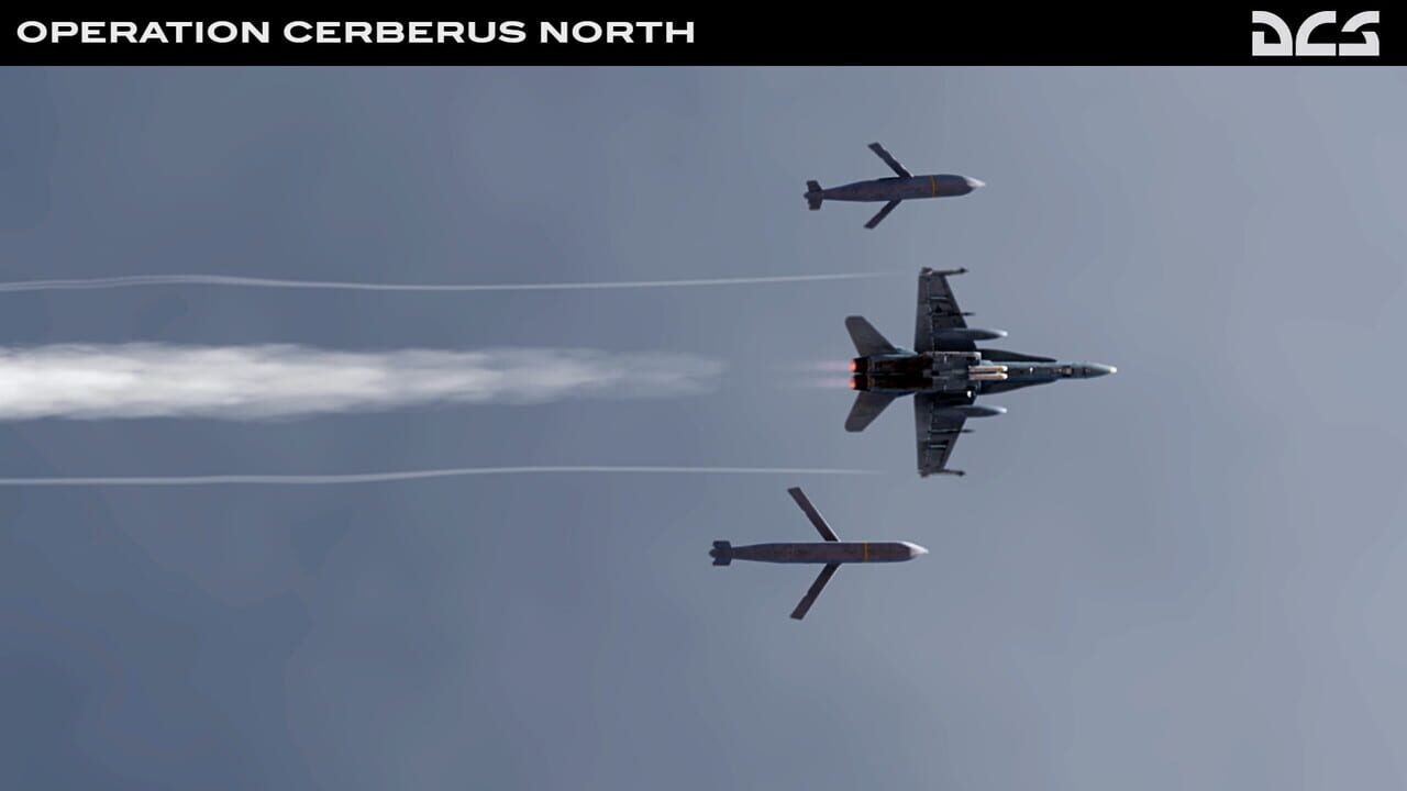 DCS World: F/A-18C Operation Cerberus North by Ground Pounder Sims Image