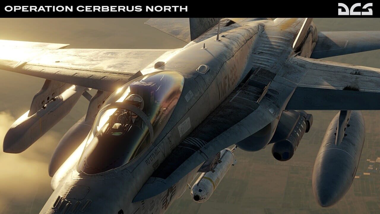 DCS World: F/A-18C Operation Cerberus North by Ground Pounder Sims Image