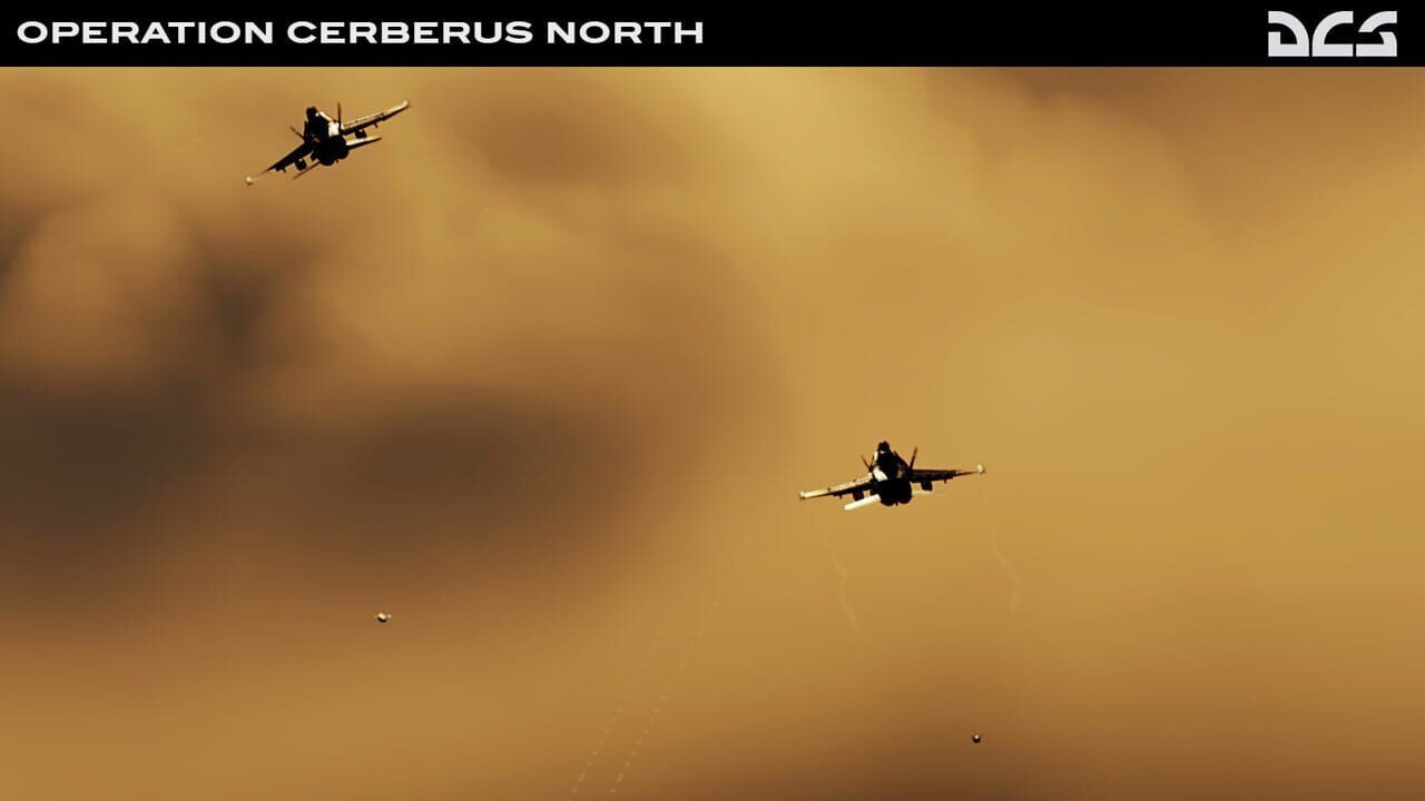 DCS World: F/A-18C Operation Cerberus North by Ground Pounder Sims Image