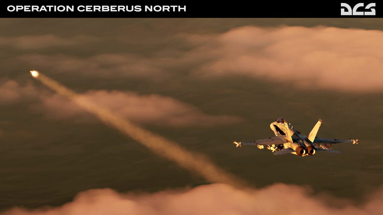 DCS World: F/A-18C Operation Cerberus North by Ground Pounder Sims Image