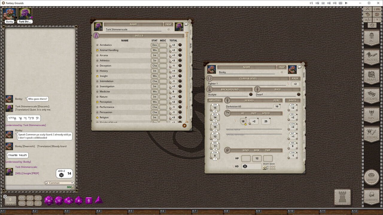 Fantasy Grounds Unity — Screenshot 4