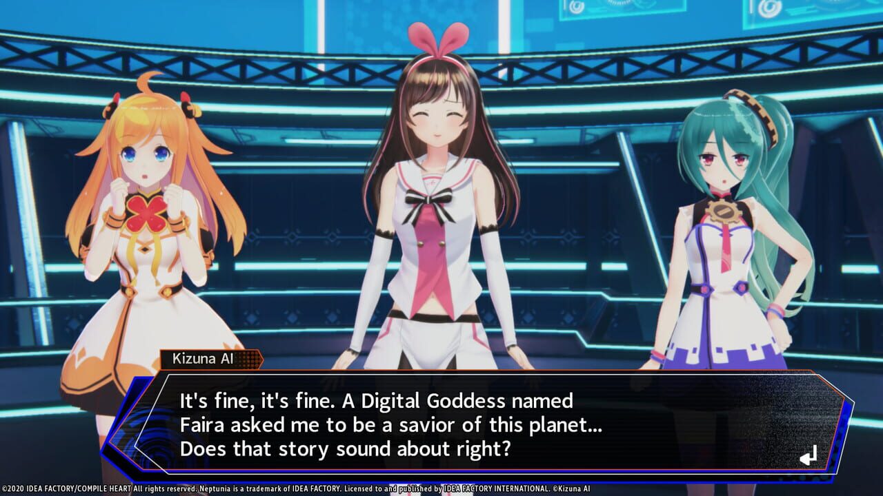 Neptunia: Virtual Stars - Kizuna AI Image