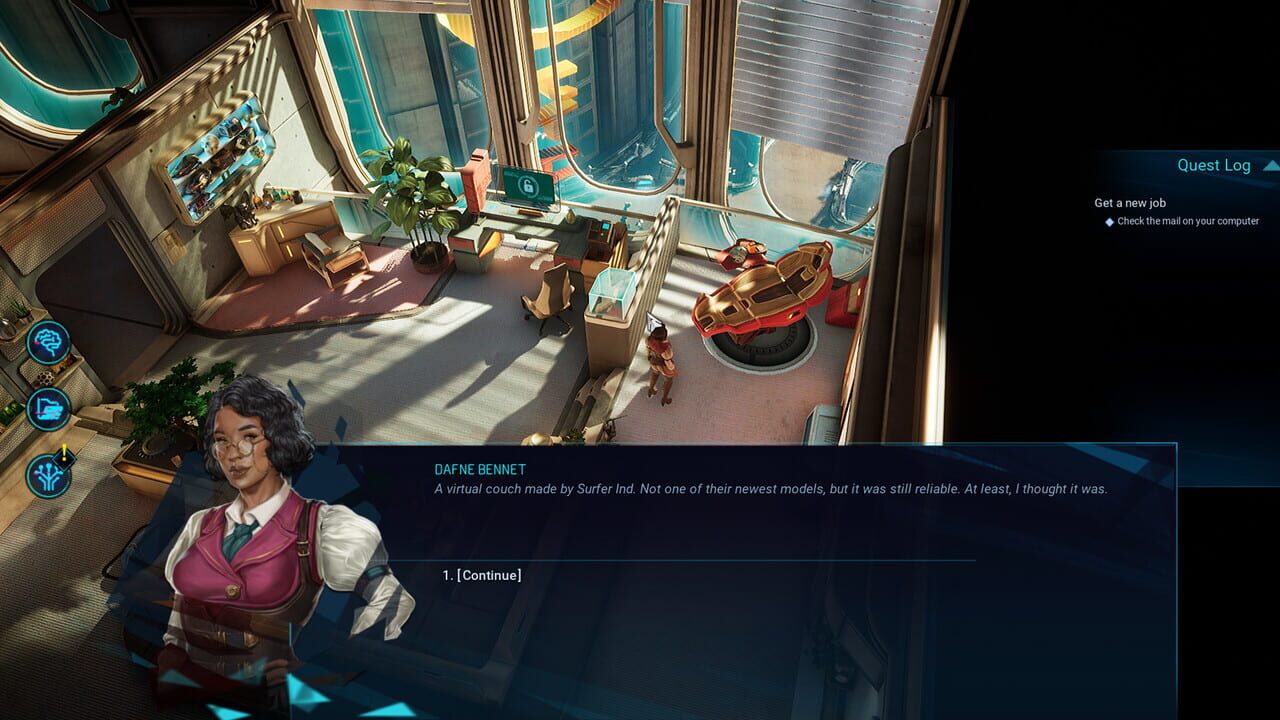 Gamedec: Dafne Bennet — Screenshot 2