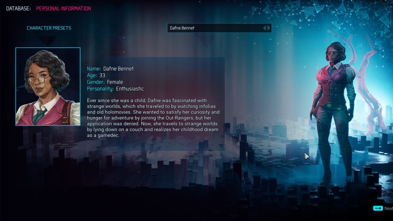 Gamedec: Dafne Bennet — Screenshot 1