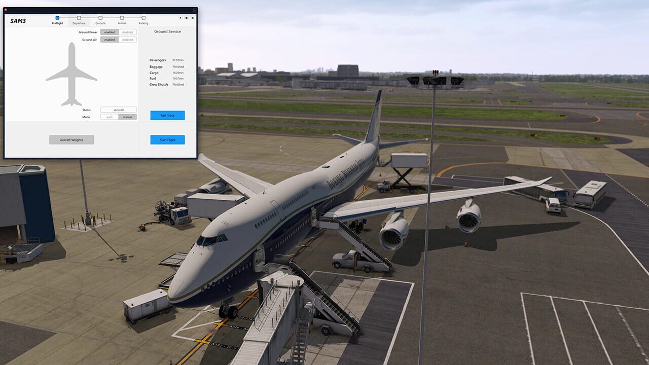 X-Plane 11: Aerosoft - SAM GroundService Image