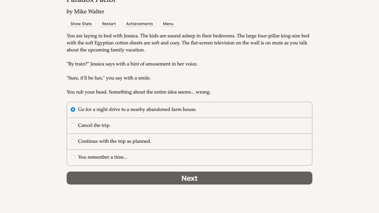 Paradox Factor — Screenshot 3